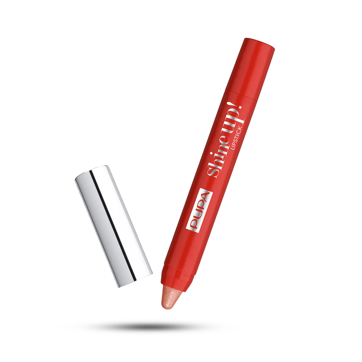 PUPA Milano Shine Up! Lippenstift – 011 Scandalous Lips, 1,6g, Mit Glanzeffekt & Präziser Applikator